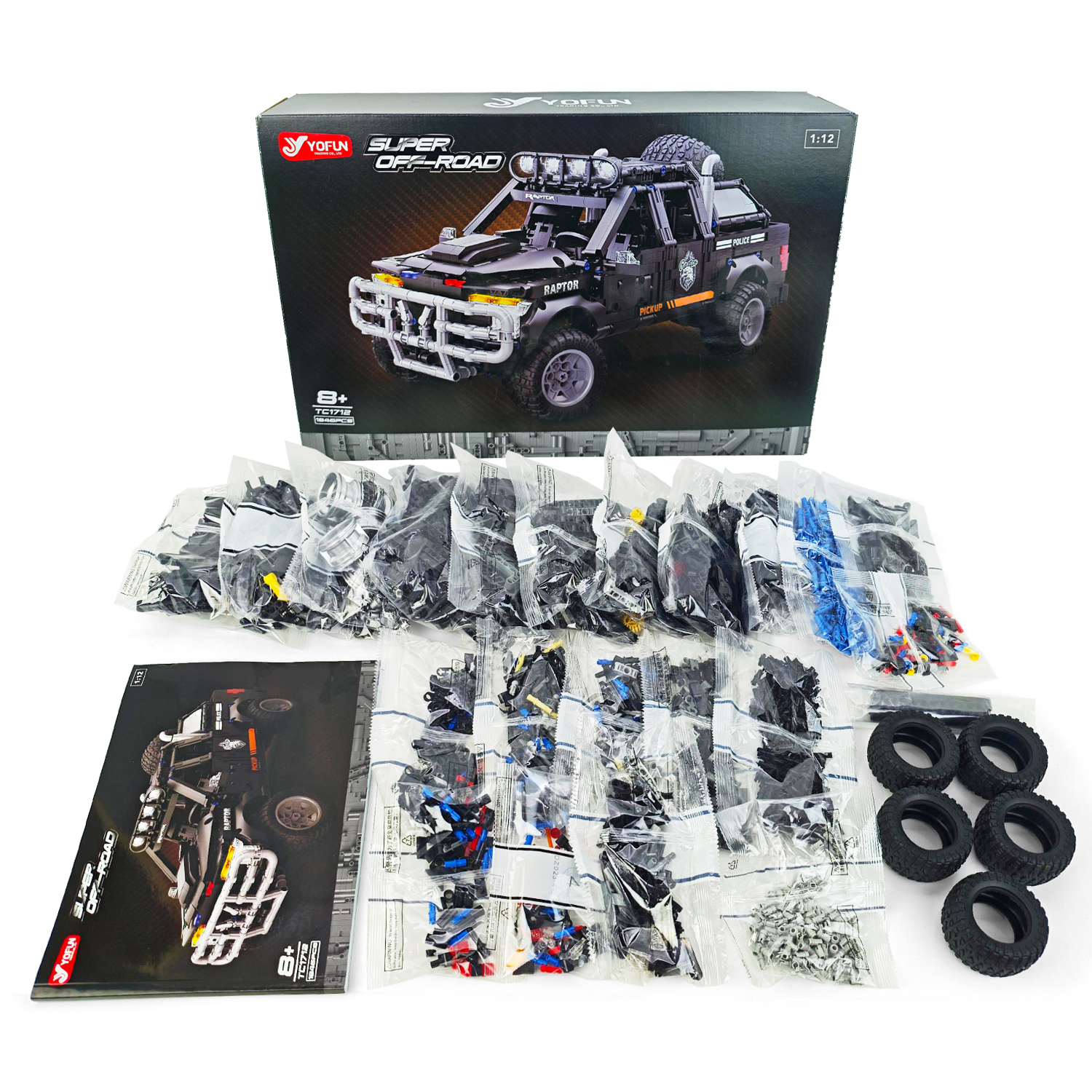 Конструктор Внедорожник 1846 дет. - фото 2