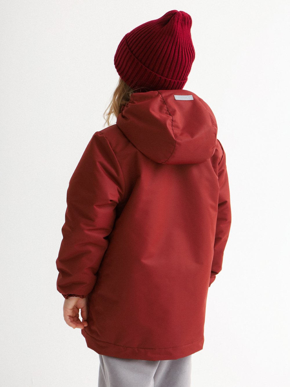 Куртка MINIDINO G-VO-Krt-039/0Куртка демисезонная Minimal бордо детская - фото 3