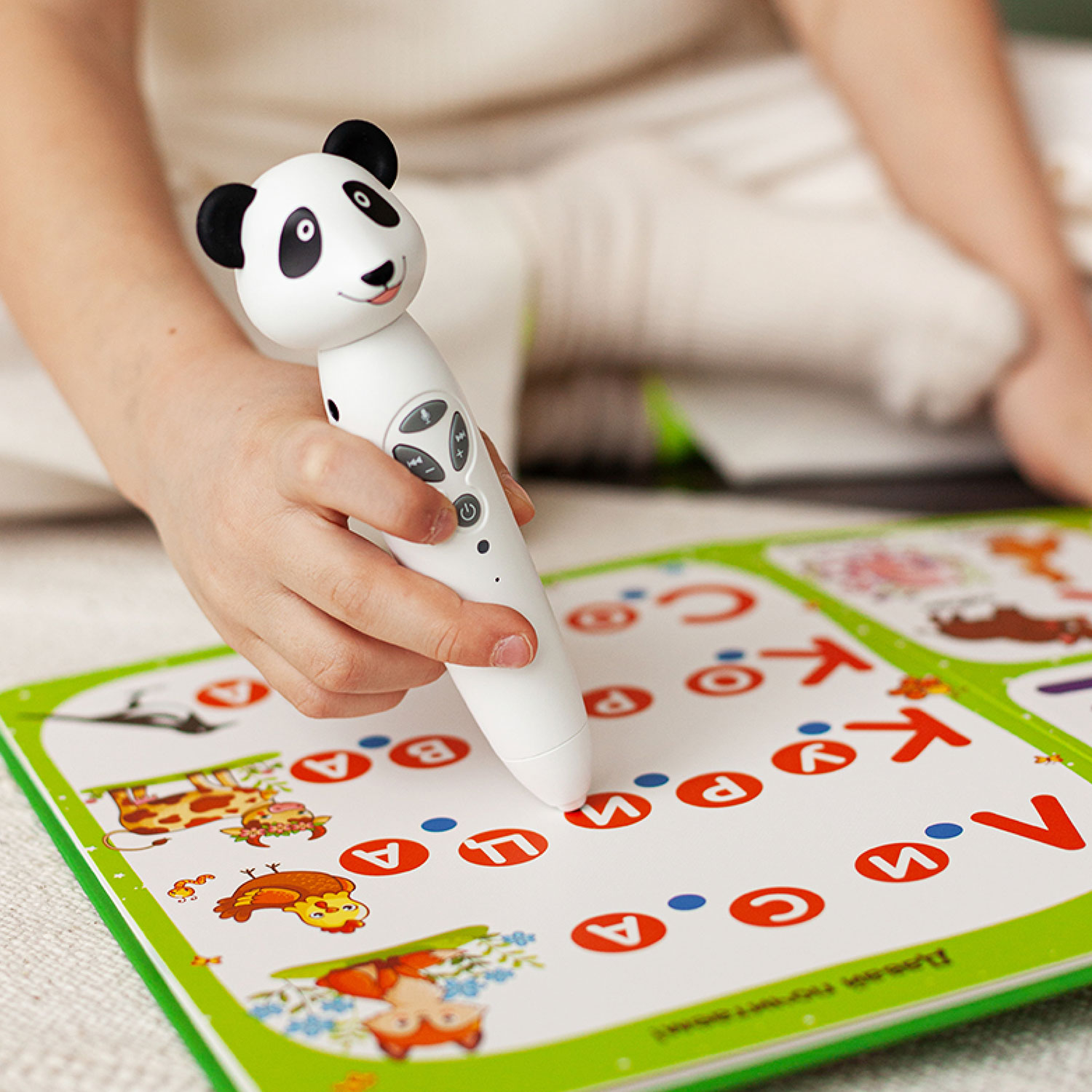 Игрушка BertToys Панда + Моя азбука - фото 15