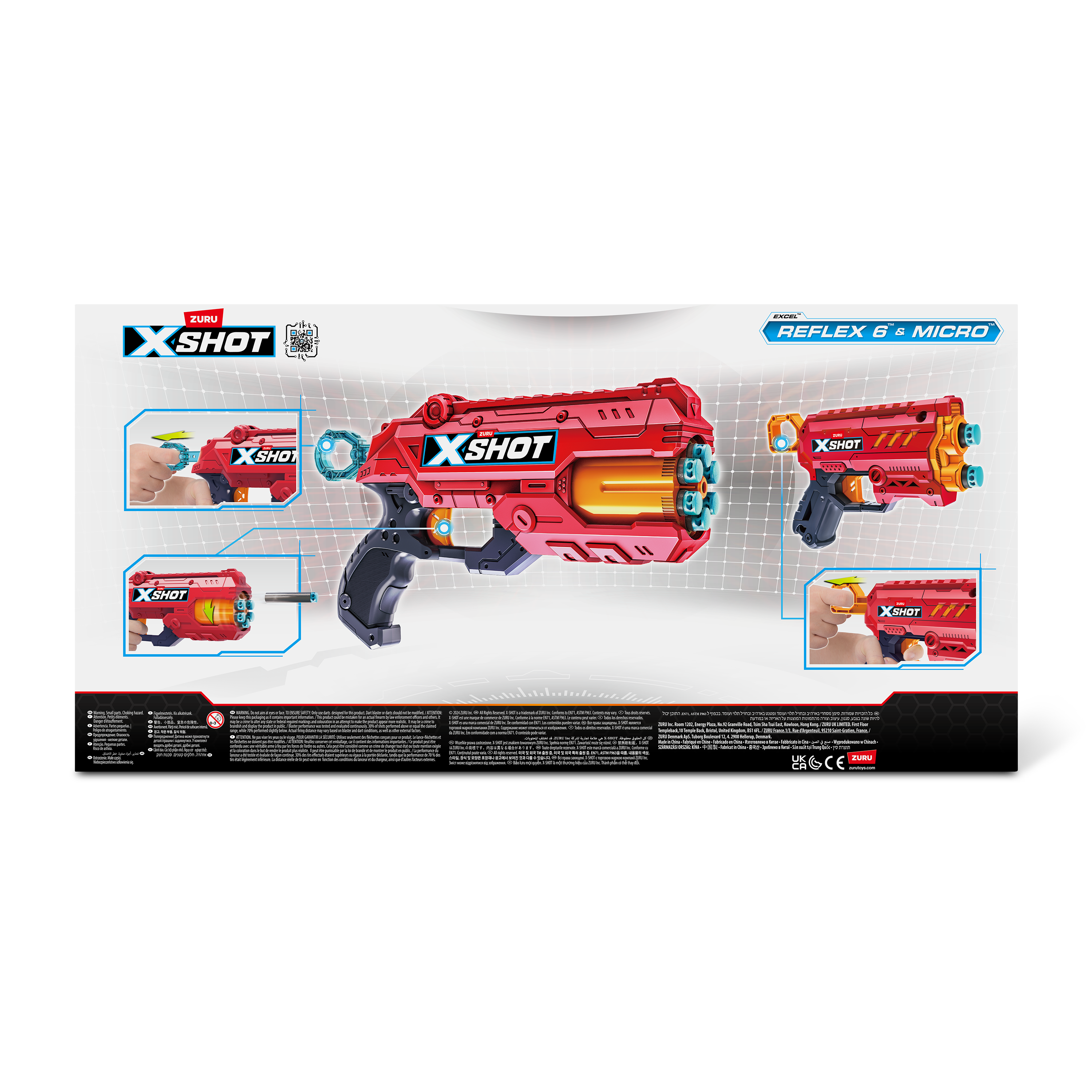 Бластер Zuru XSHOT Excel Reflex - фото 13