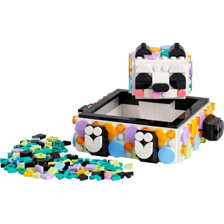 Конструктор LEGO DOTS Cute Panda Tray блочный