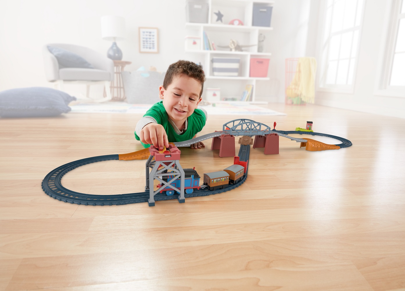 Развивающая железная дорога Thomas and Friends HGX64 - фото 10