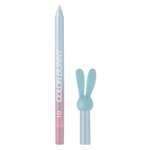 Карандаш для глаз Love Generation Color Bunny гелевый стойкий насыщенный тон 10 дуохромный серебристо-голубой 1.3г