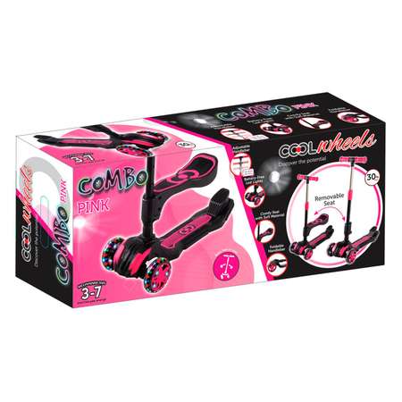 Самокат Cool Wheels трехколесный