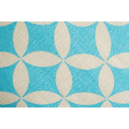 Слинг ZAFFIRO №17 Be Close 22 Light Blue/Turquoise rhombuses