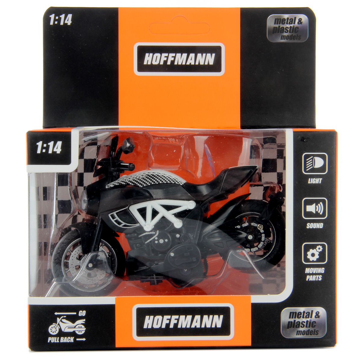 Мотоцикл Veld Co 1:14 109424 - фото 6