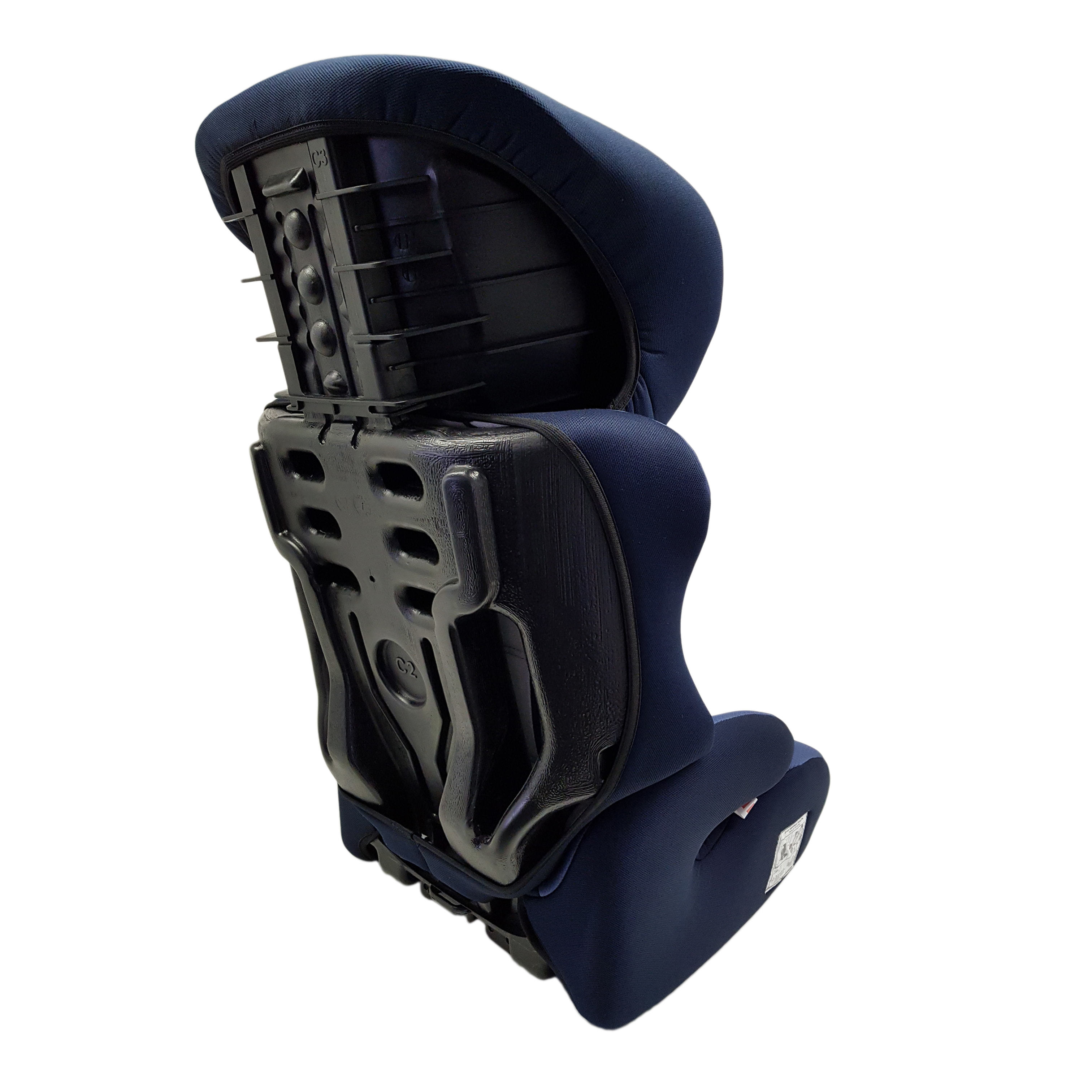 Автокресло Babyton Smart 2/3 (15-36 кг) синий - фото 6