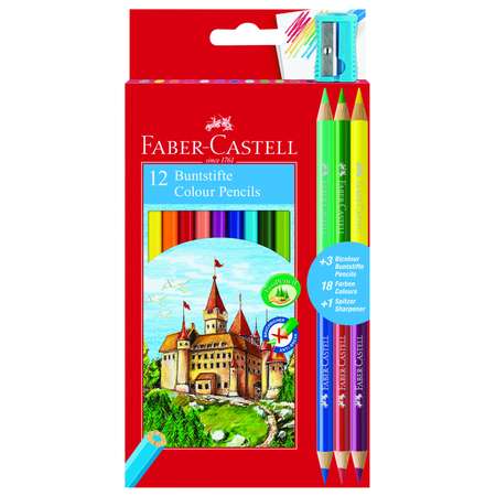 Карандаши цветные Faber Castell 12 шт.