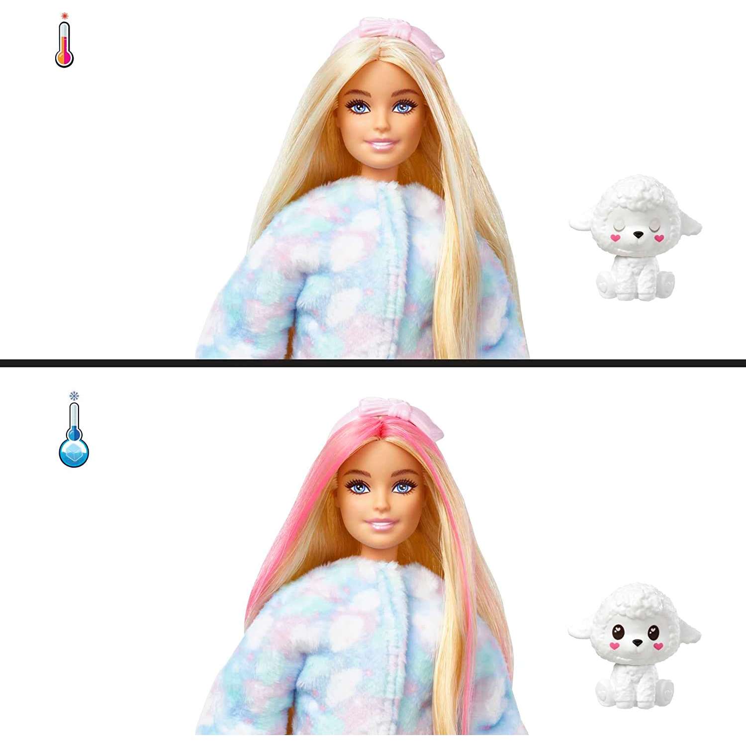 Кукла модельная Barbie Cutie Reveal Овечка HKR03 - фото 7