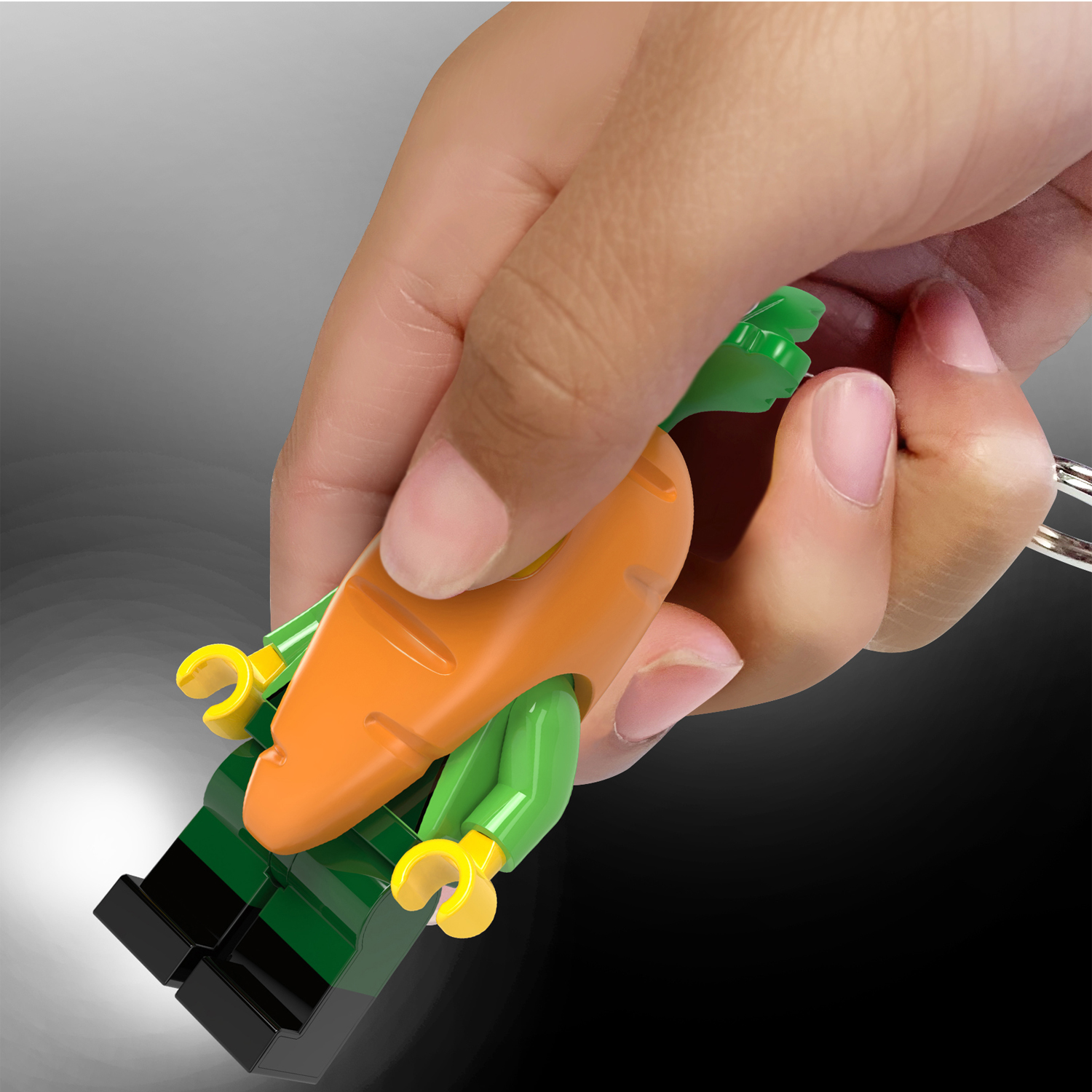 Брелок LEGO Minifigures - Человек-морковь 1 шт. - фото 8