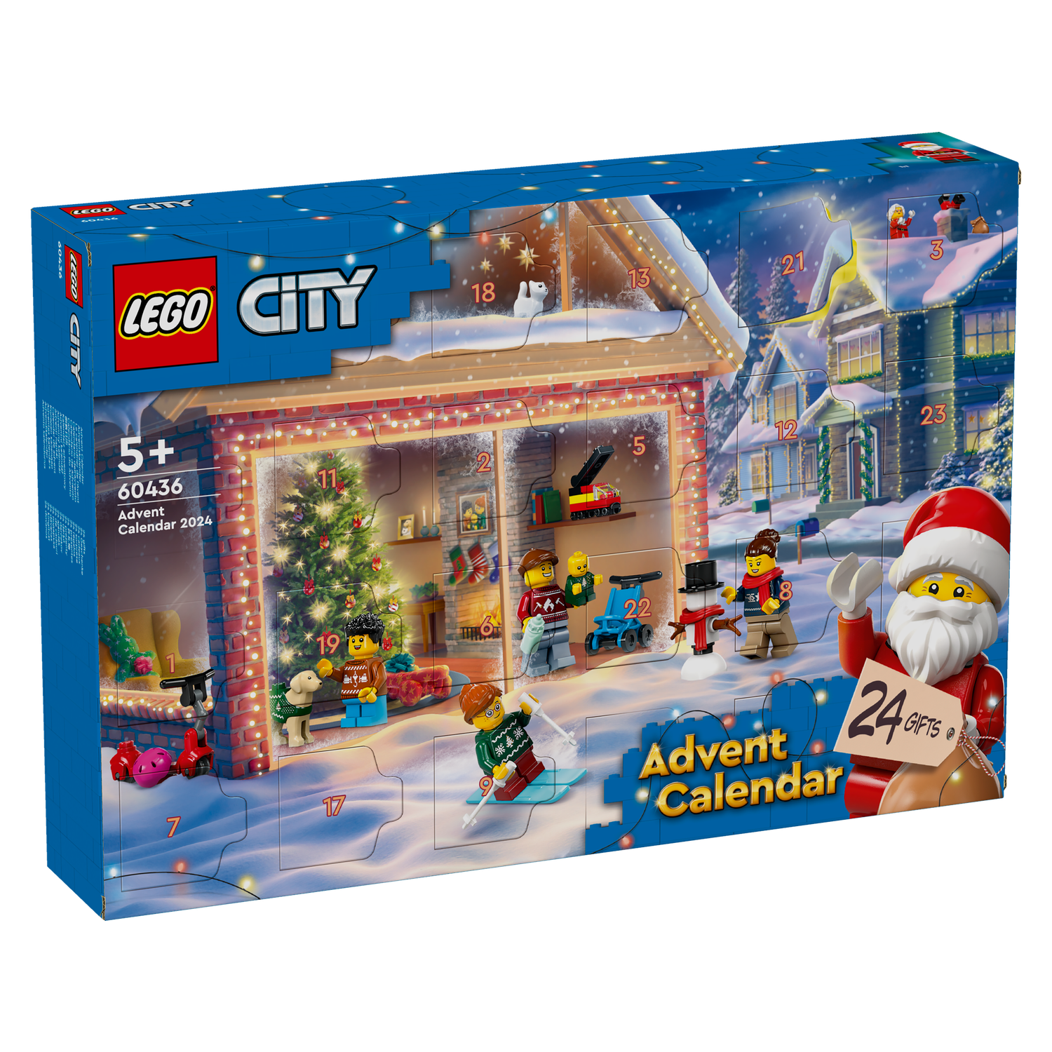 Конструктор LEGO City Адвент-календарь Город - фото 3