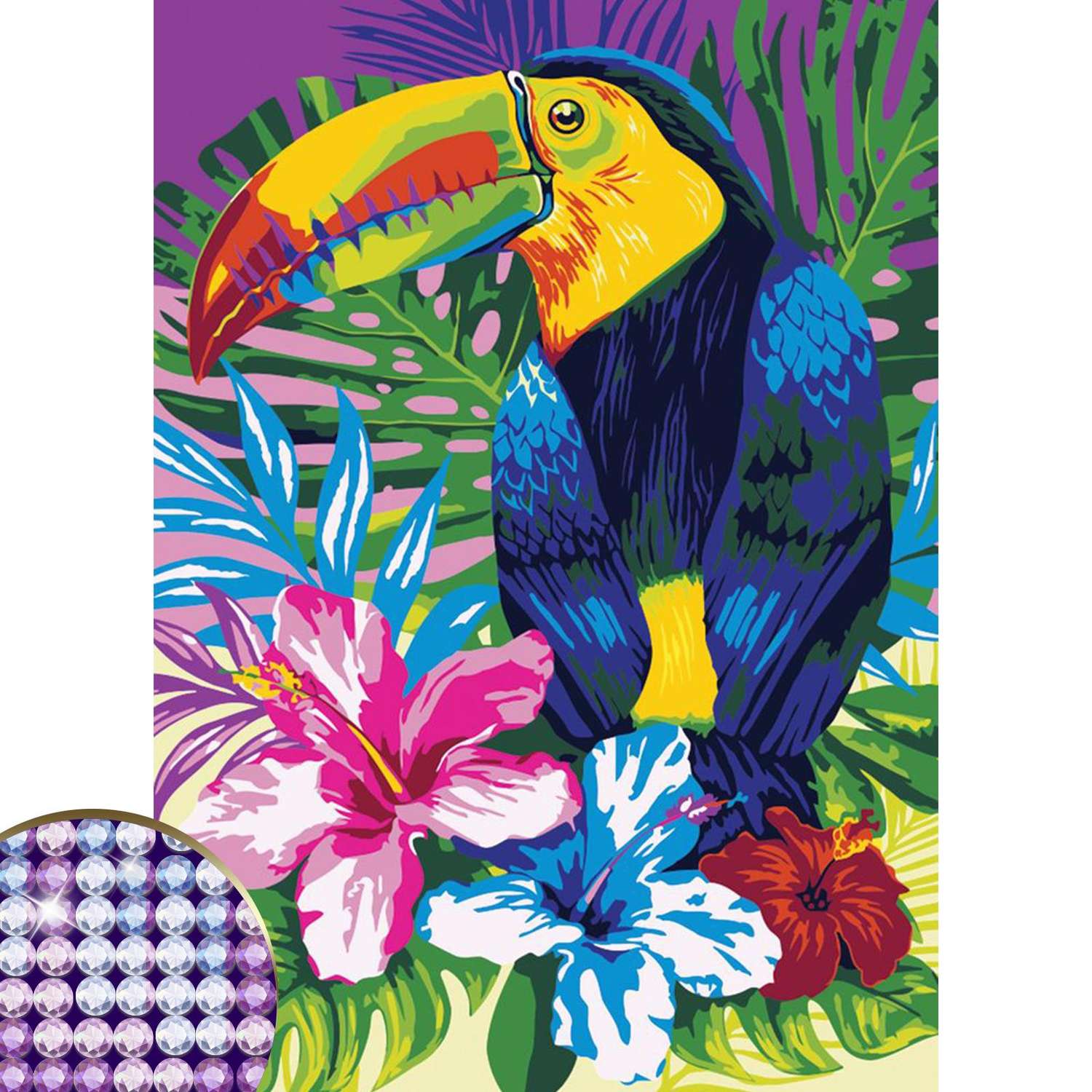 Алмазная мозаика Школа Талантов Тукан - фото 4