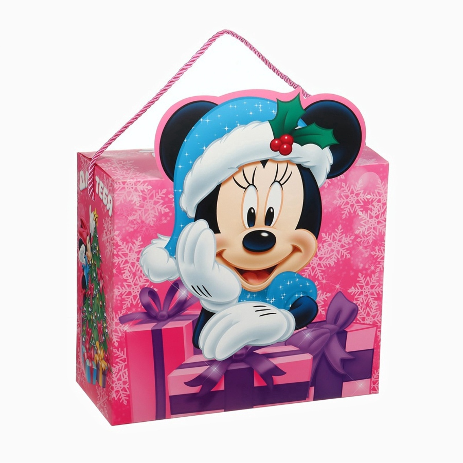 Пакет-коробка Дарите Счастье "Самой лучшей девочке", 27 х 23 х 12 см - фото 1