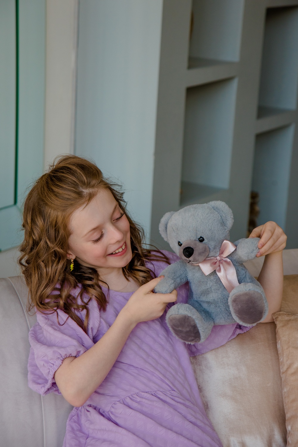 Мягкая игрушка ПЛЮШЛЕНД мишка мишка - фото 3