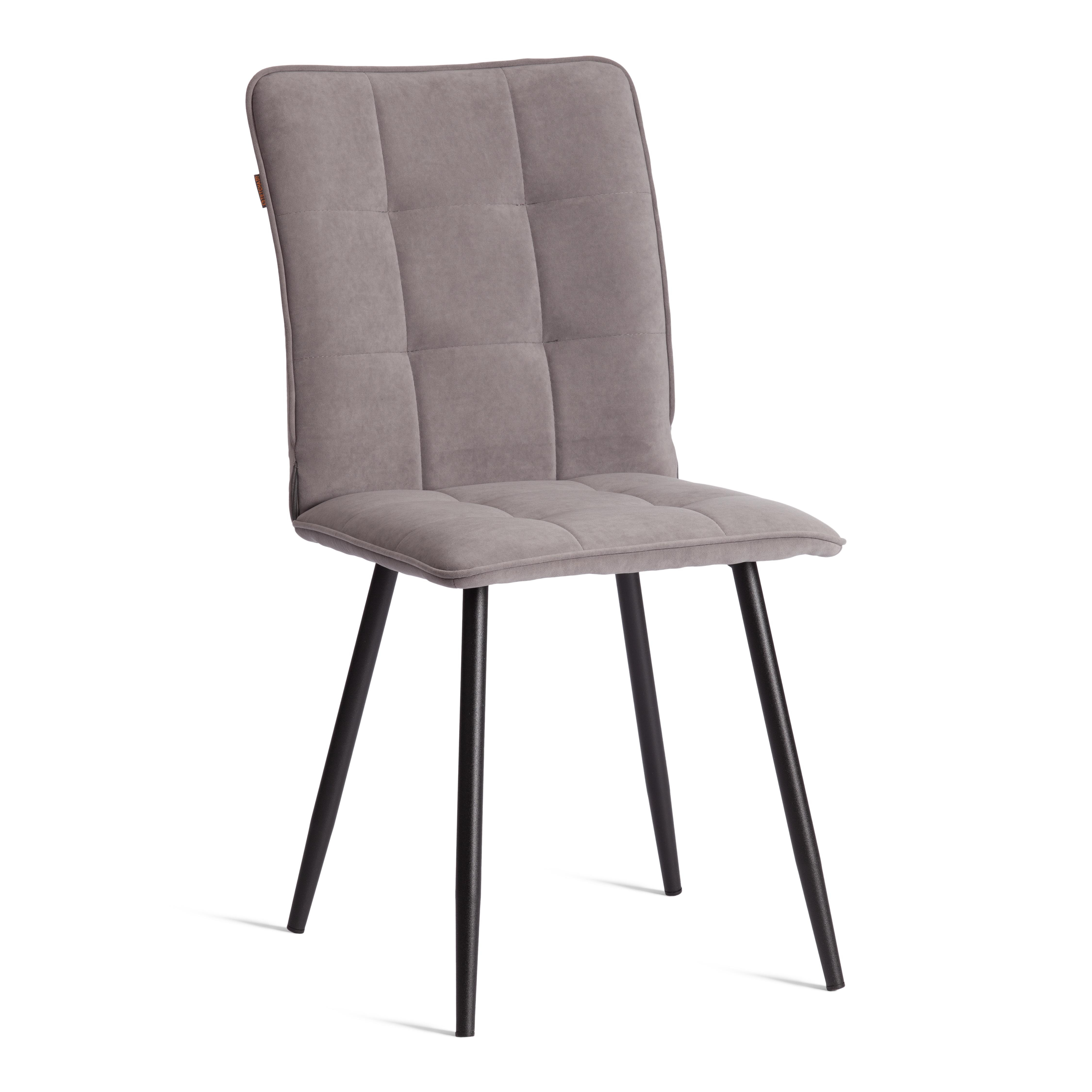 Стул TETCHAIR Bari LT велюр серый 2 шт. - фото 12