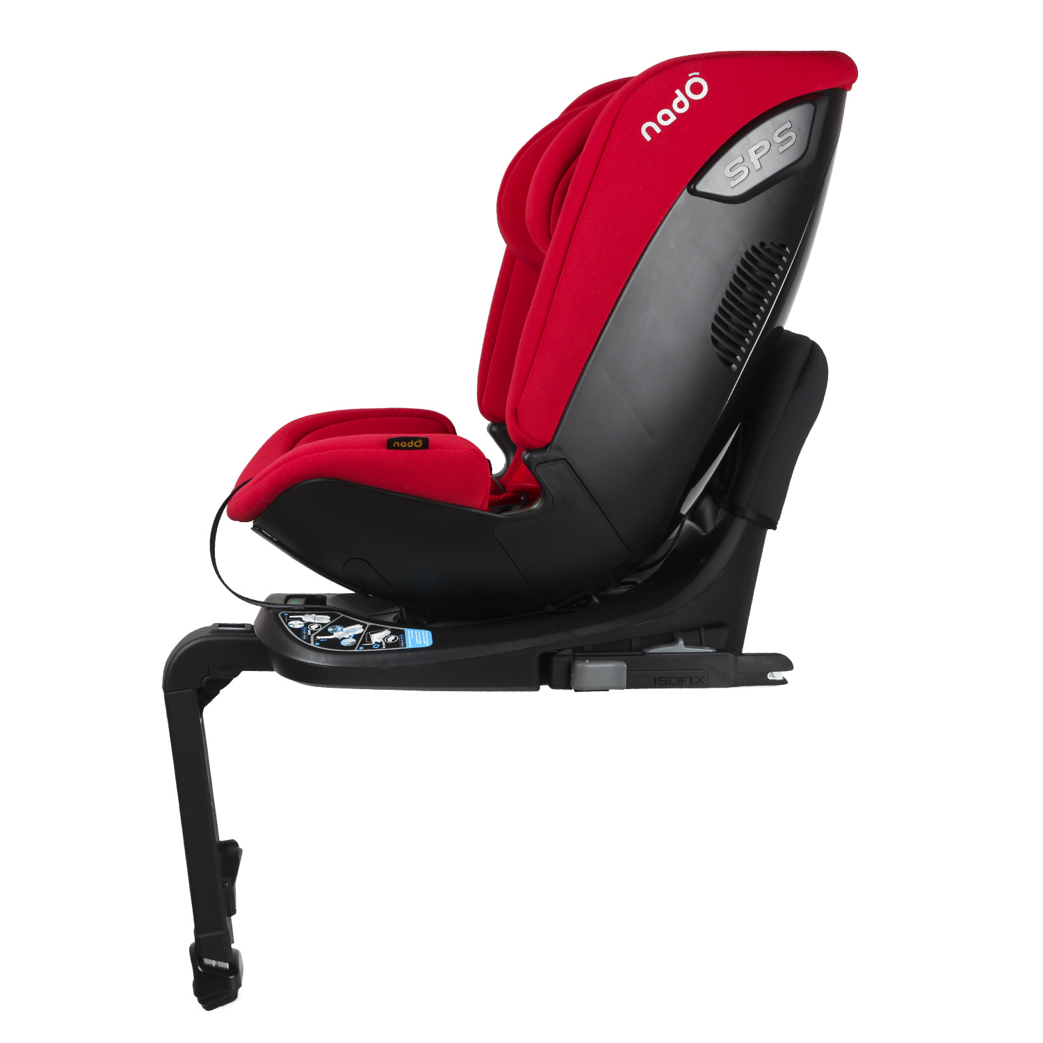 Автокресло nado Garnet red Isofix 0+/1/2/3 (0-36 кг) - фото 17