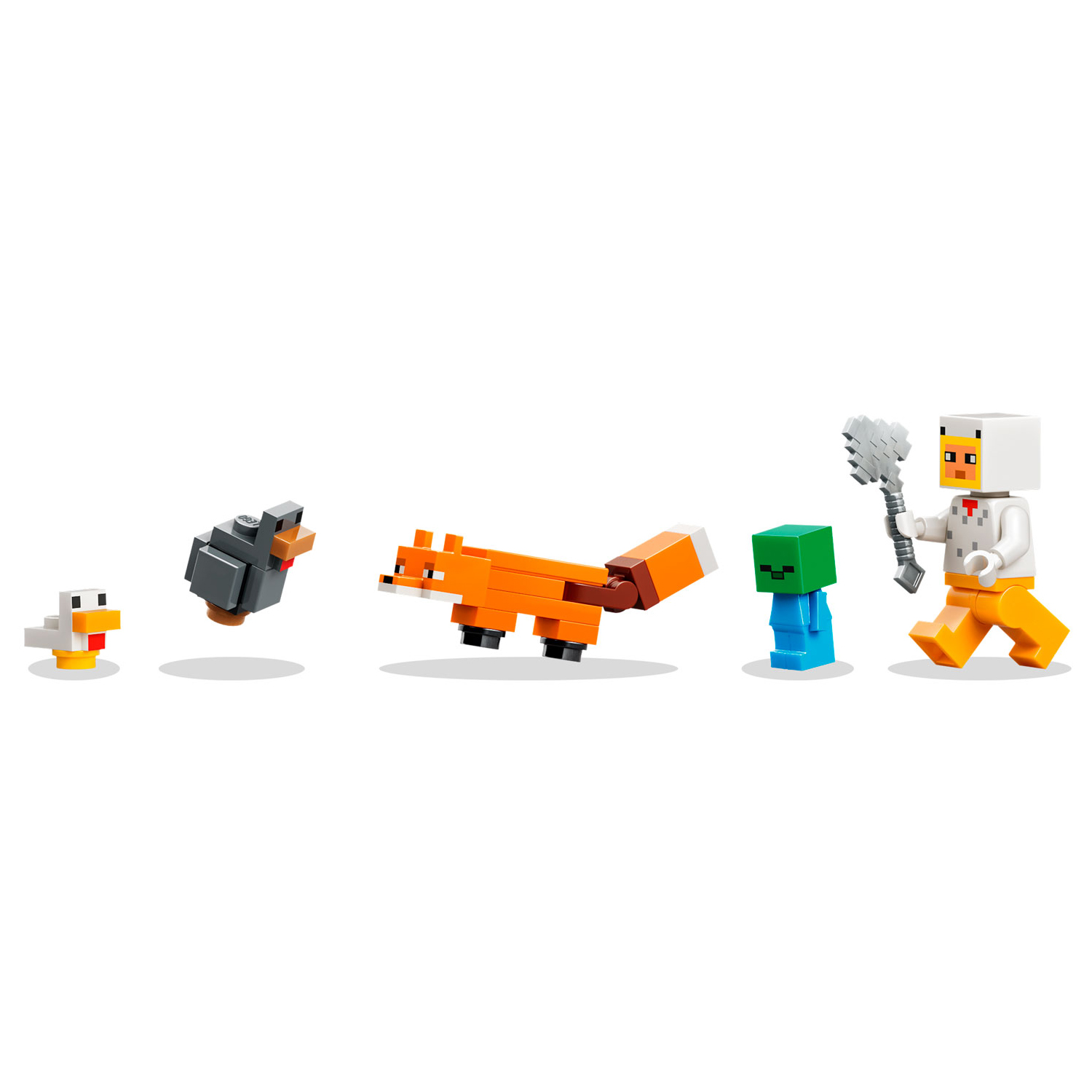 Конструктор LEGO Minecraft Куриная ферма 233 дет. - фото 5