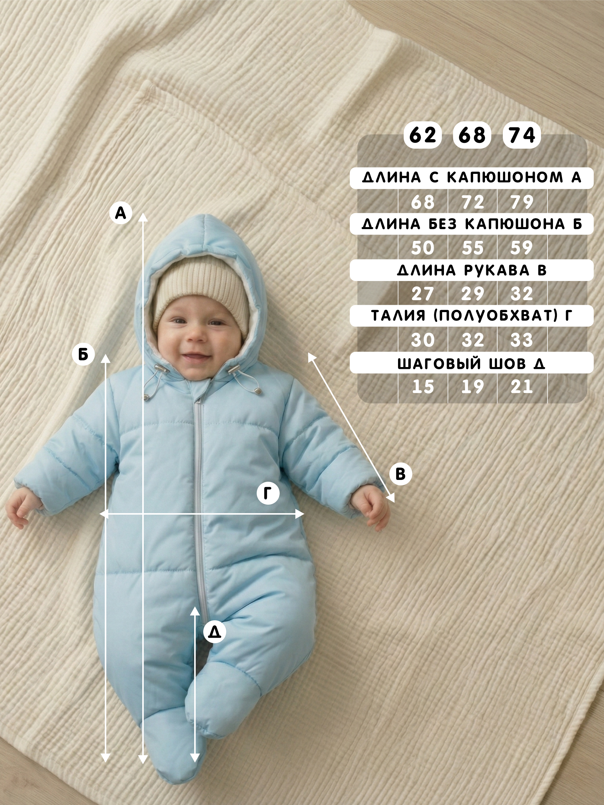 Комбинезон СОННЫЙ ГНОМИК 2800/1 - фото 11