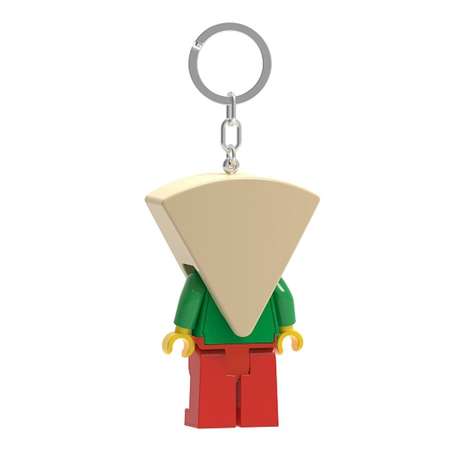Брелок LEGO Человек-Пицца