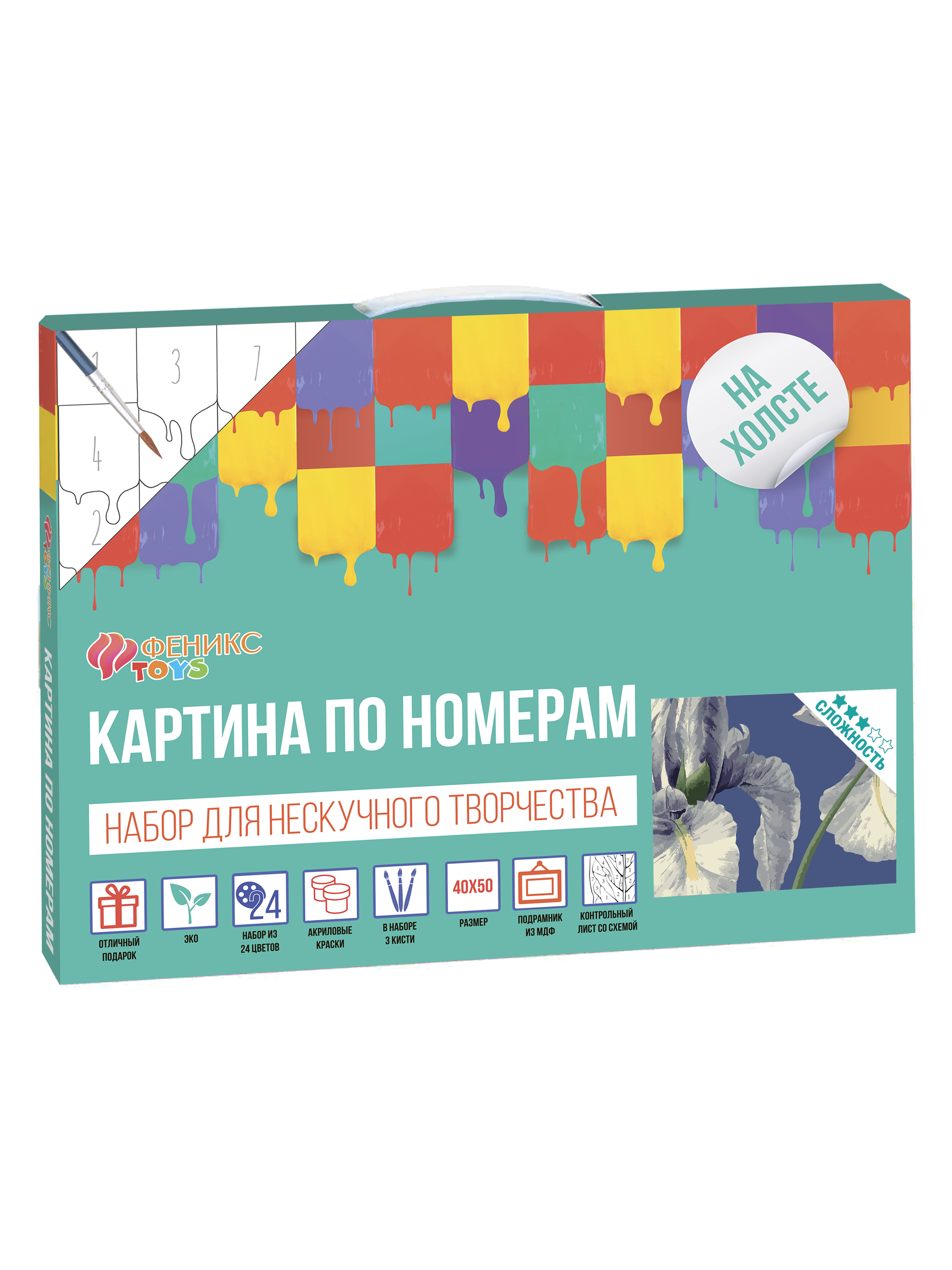 Картина по номерам Play market Ирис - фото 9