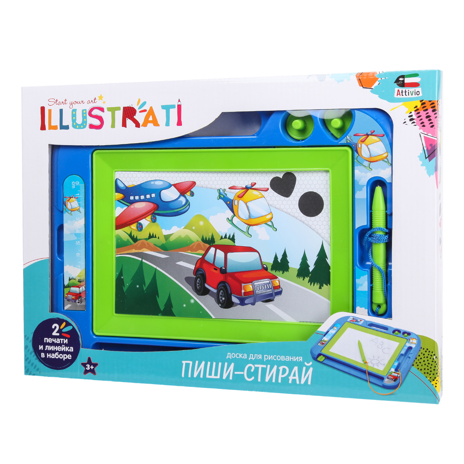 Доска для магнитного рисования Attivio - фото 5