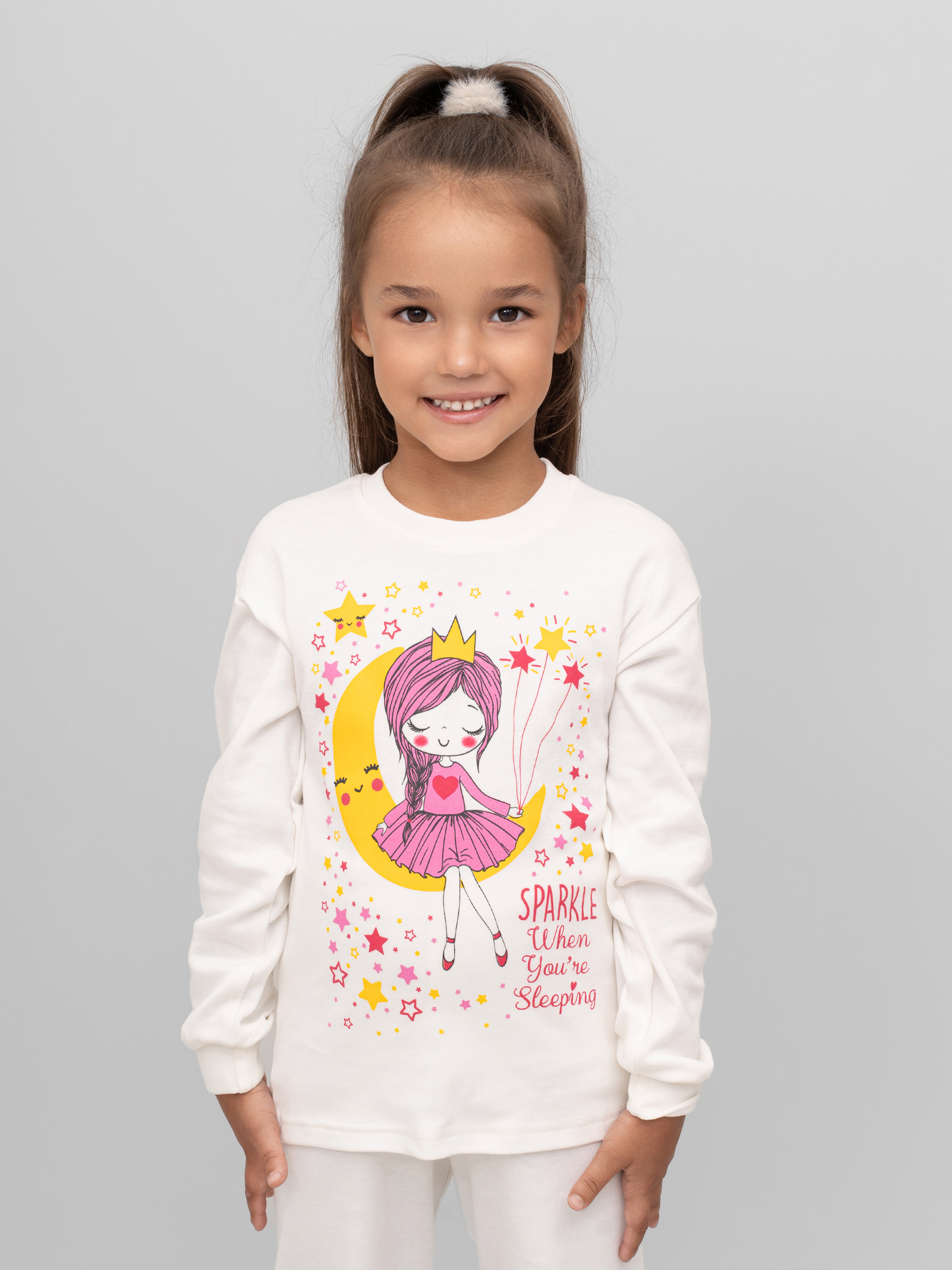 Пижама Утенок 800п молочный принцесса - фото 4