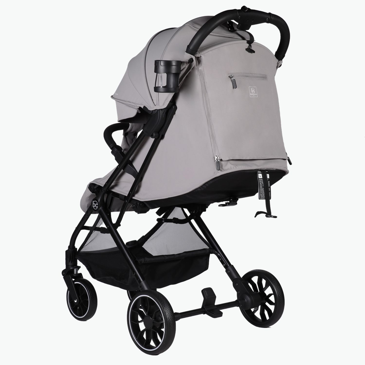 Коляска прогулочная BabyCare Venetto Серый серый - фото 8