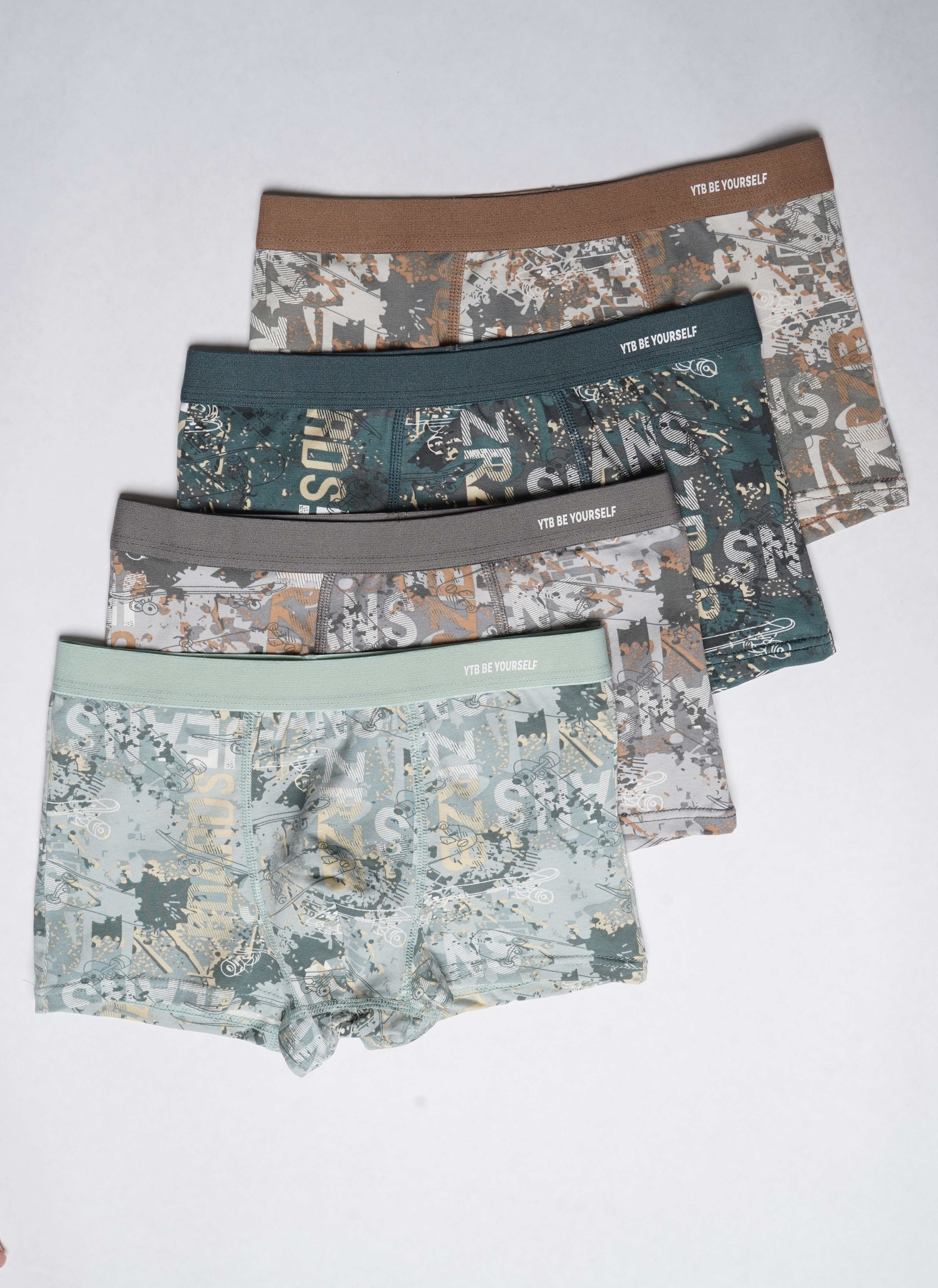 Трусы 4 шт YATBBY 24-11-417 - фото 1