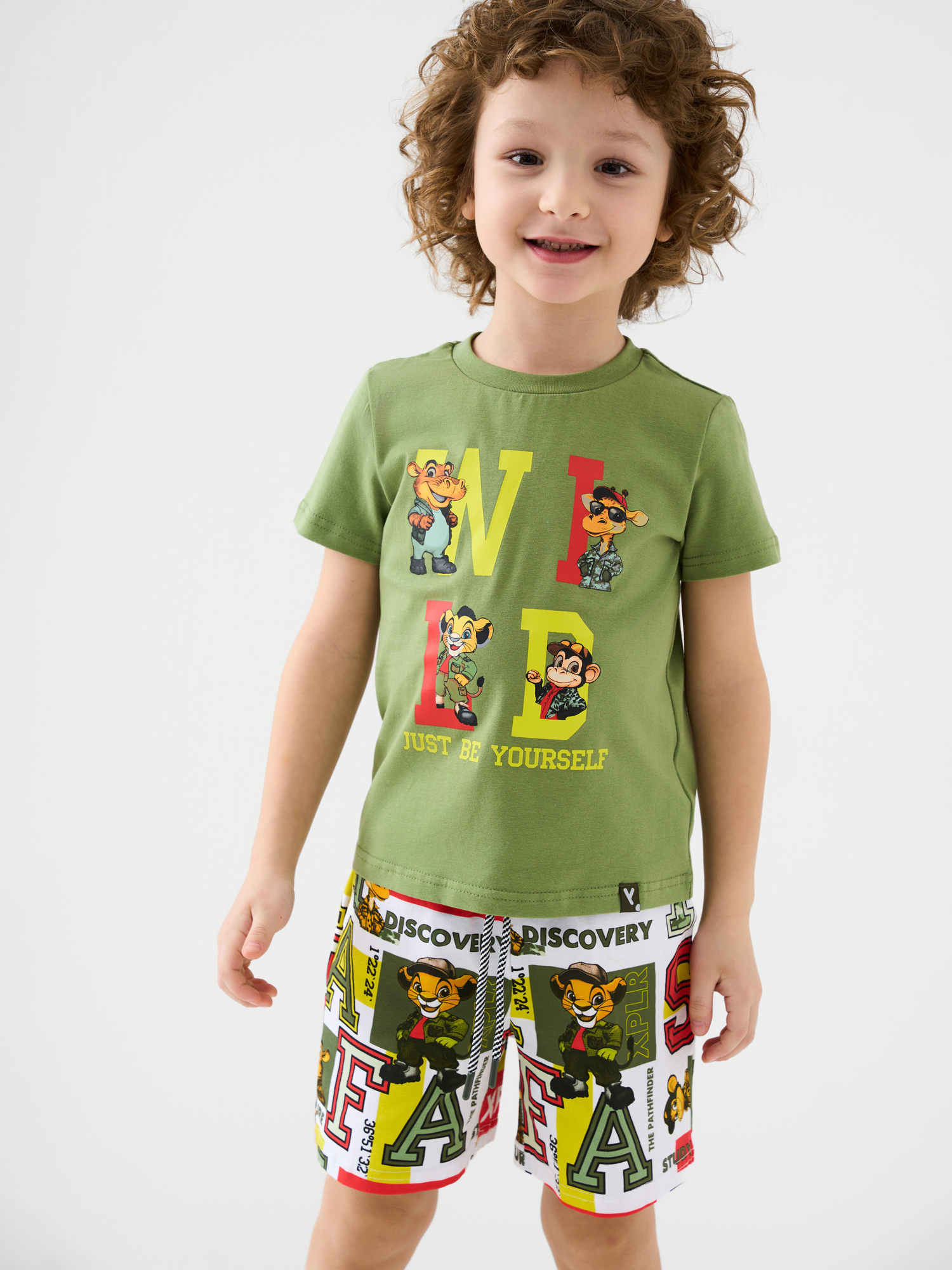 Футболка и шорты PlayToday 12612346 - фото 1