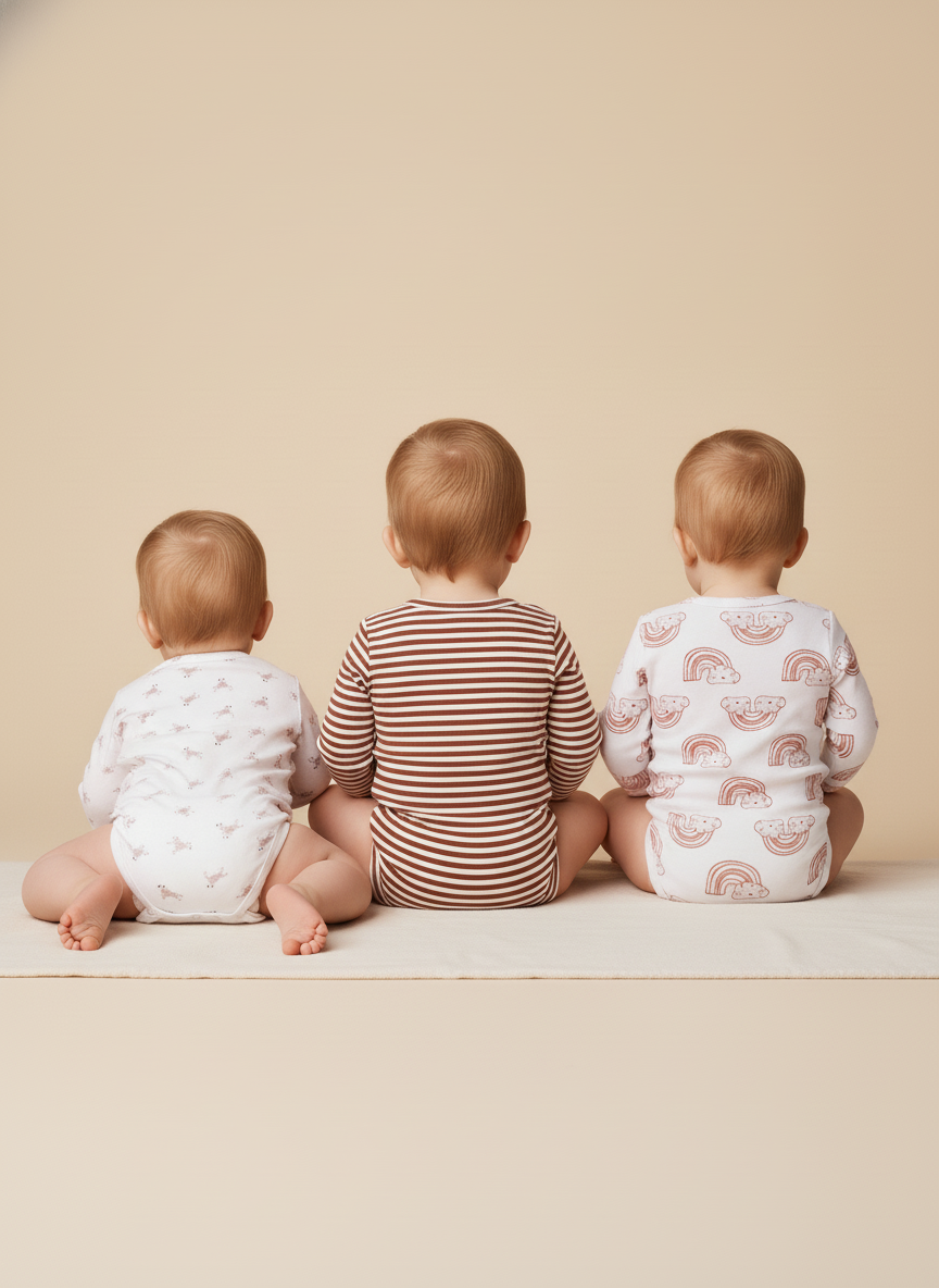 Боди 3 шт КотМарКот 800615 - фото 2