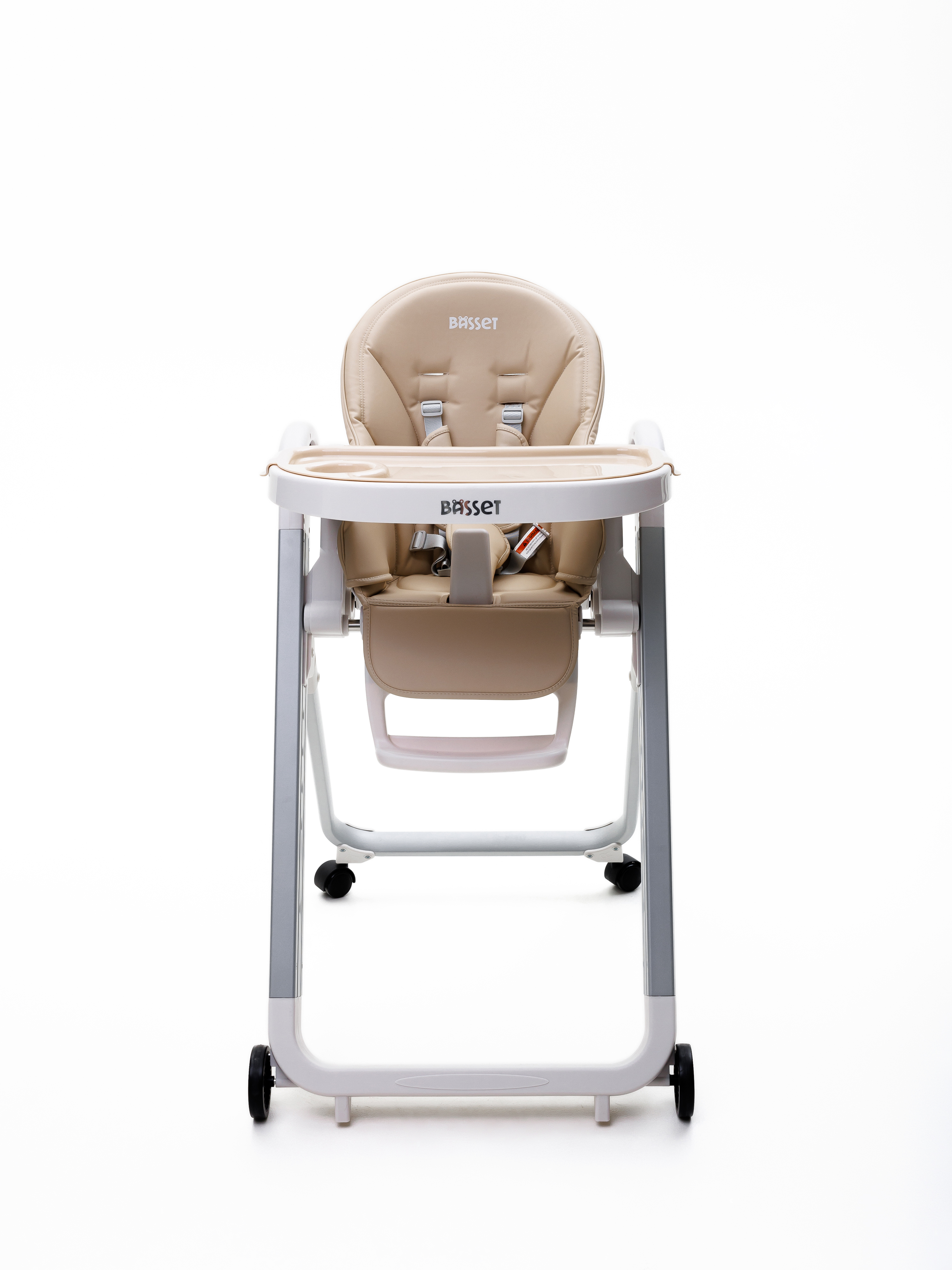 Стульчик для кормления BASSET B2 бежевый - фото 14