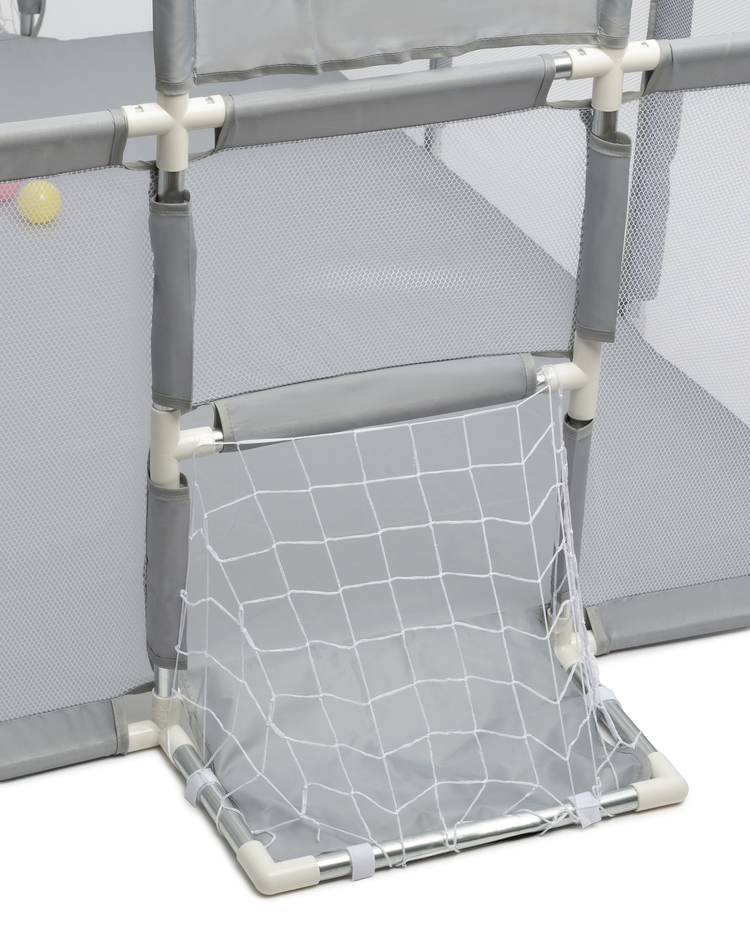 Манеж BabyGo Play Free серый CE-2099A - фото 7