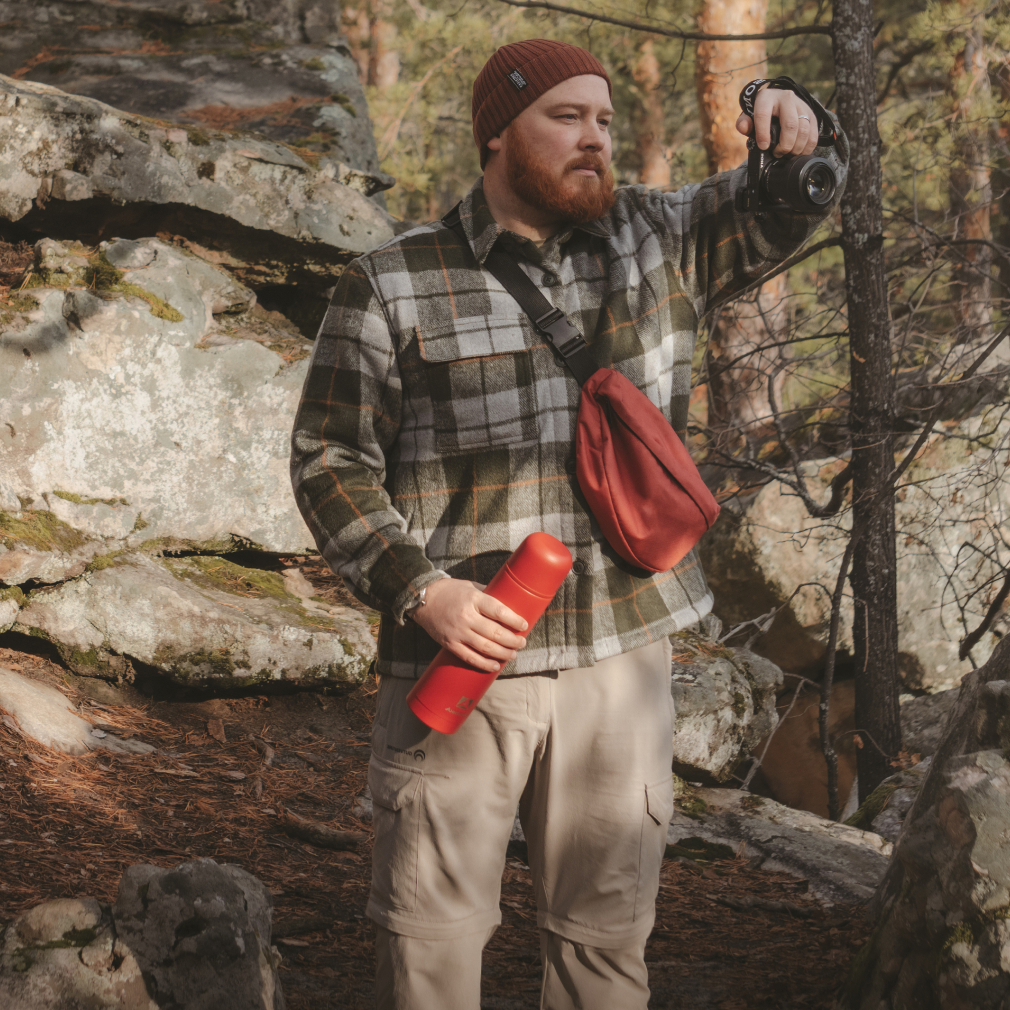 Термос Арктика 101-1000 гранат - фото 7