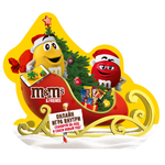 Шоколадный подарочный набор M&Ms & Friends Санки Деда Мороза 280г