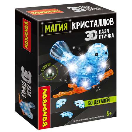 Пазл Bondibon кристаллический с подсветкой 3D