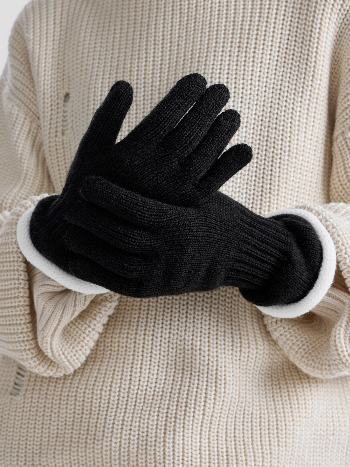 Перчатки Happy Baby 89163-0_black - фото 1