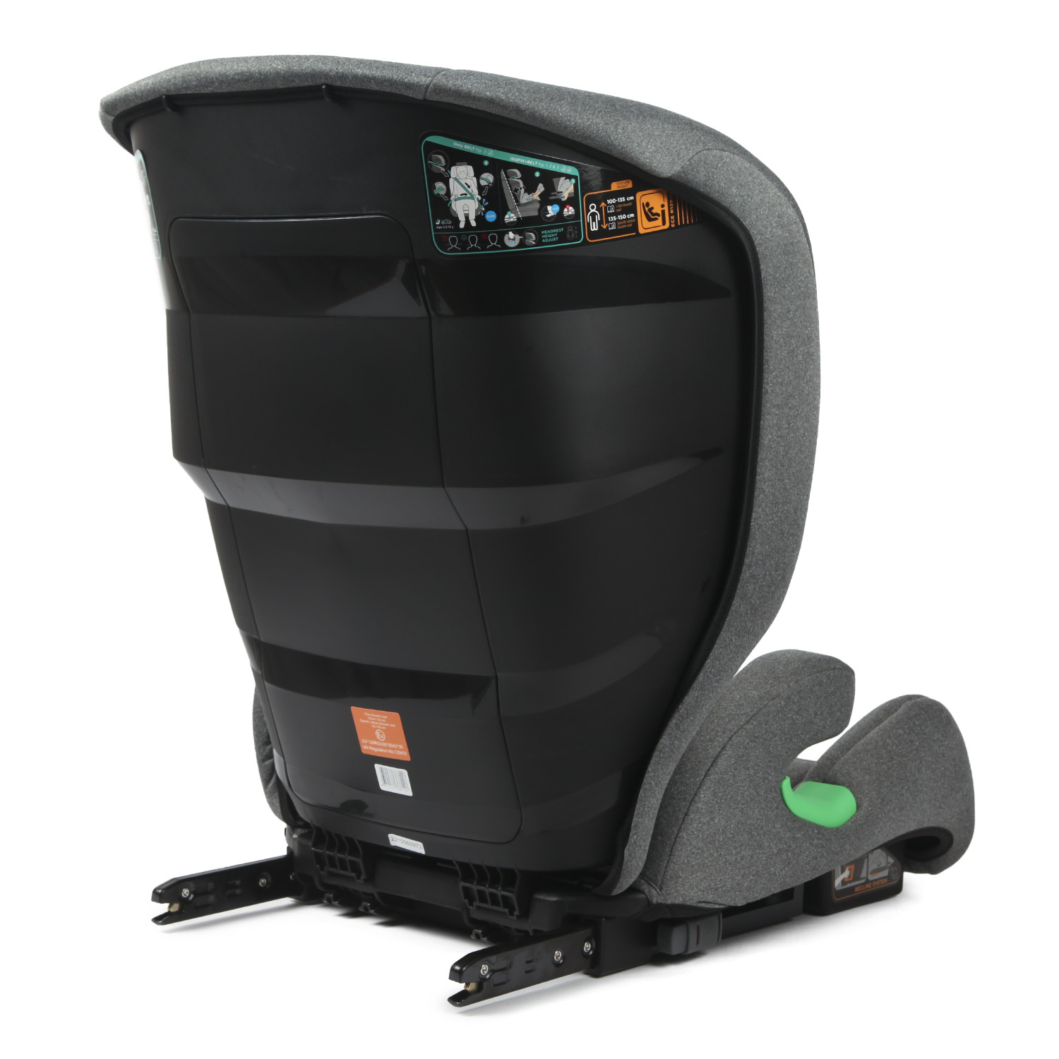 Автокресло Babyton Traveller Isofix 2/3 (15-36 кг) серый - фото 15
