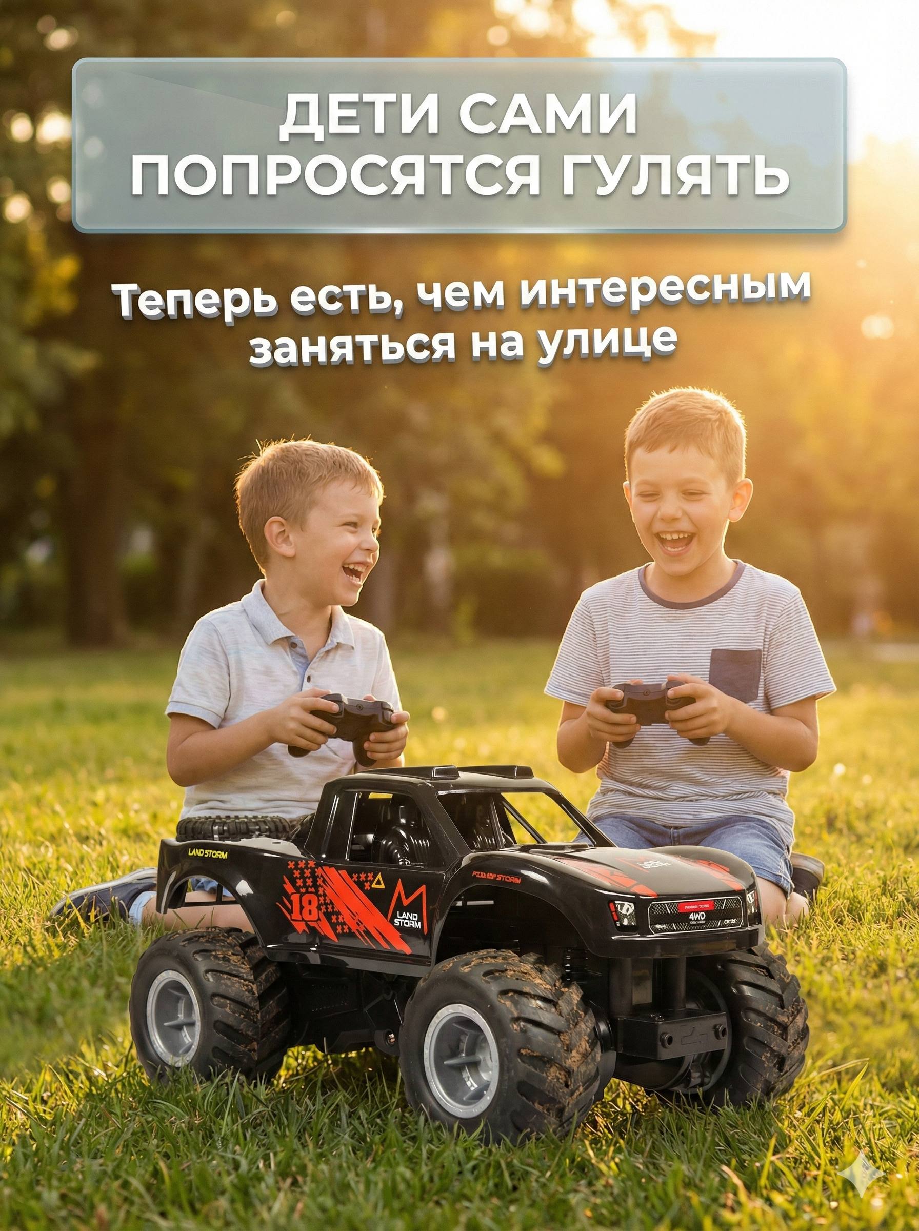Автомобиль РУ MihokiToys Jeep Вездеход 4х4 - фото 11