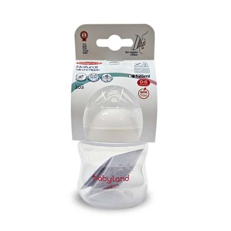 Бутылочка Baby Land Natural 125 мл