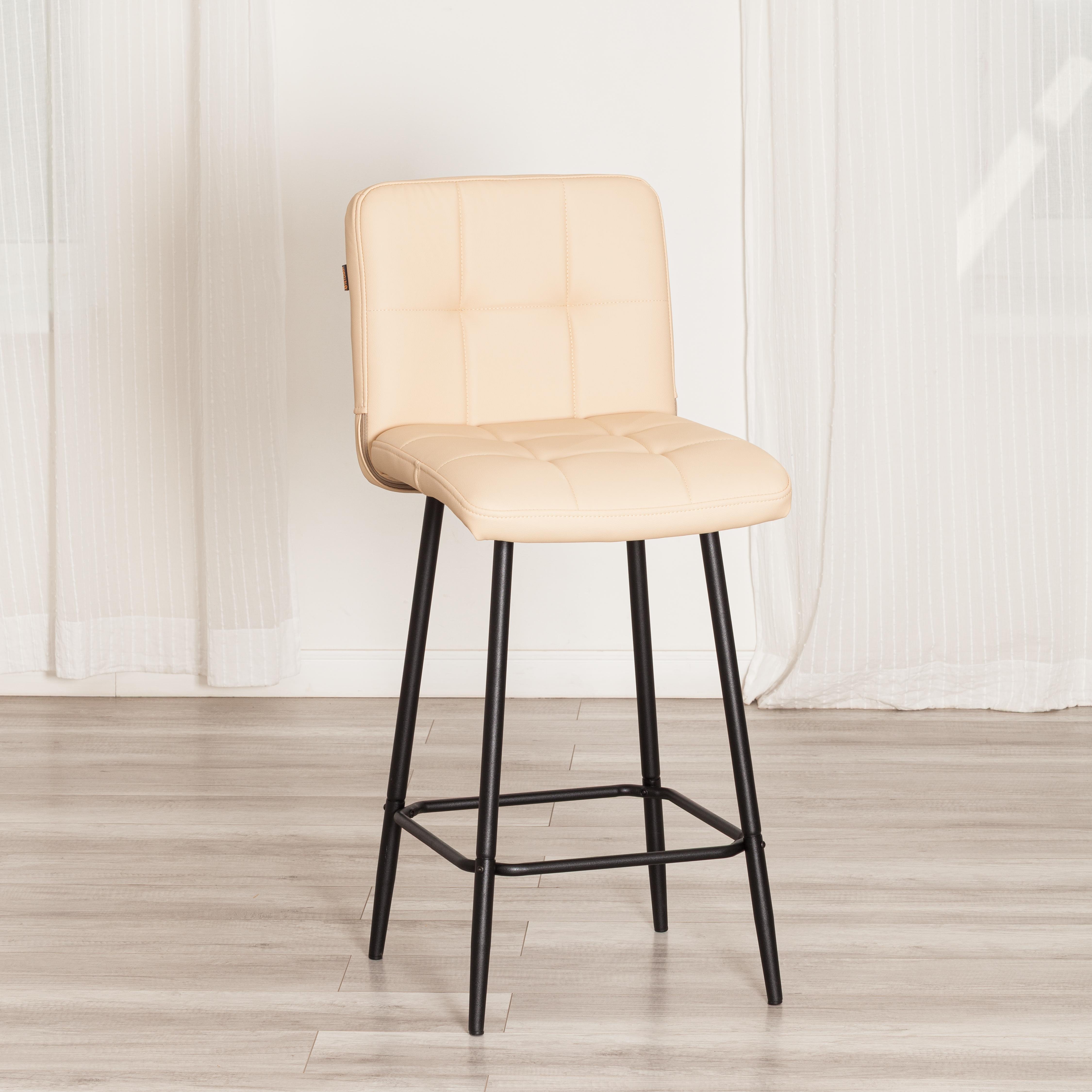 Стул TETCHAIR Medeo экокожа бежевый - фото 1