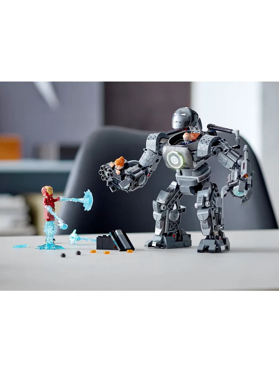 Конструктор LEGO Marvel Super Heroes Схватка с Железным Торговцем 479 дет. - фото 10