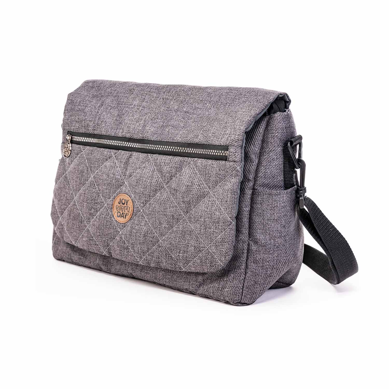 Санки-коляска NiKA kids серый с кроликами - фото 5