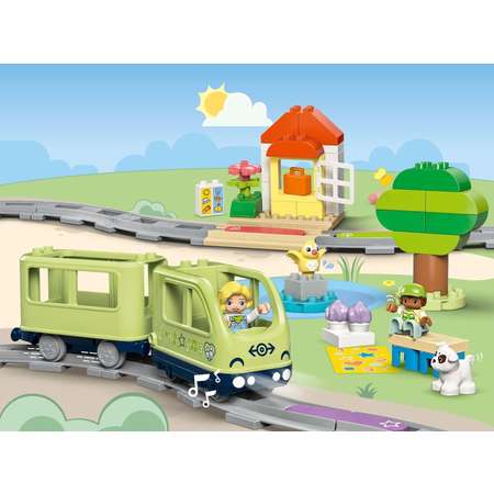 Конструктор LEGO DUPLO Поезд приключений блочный