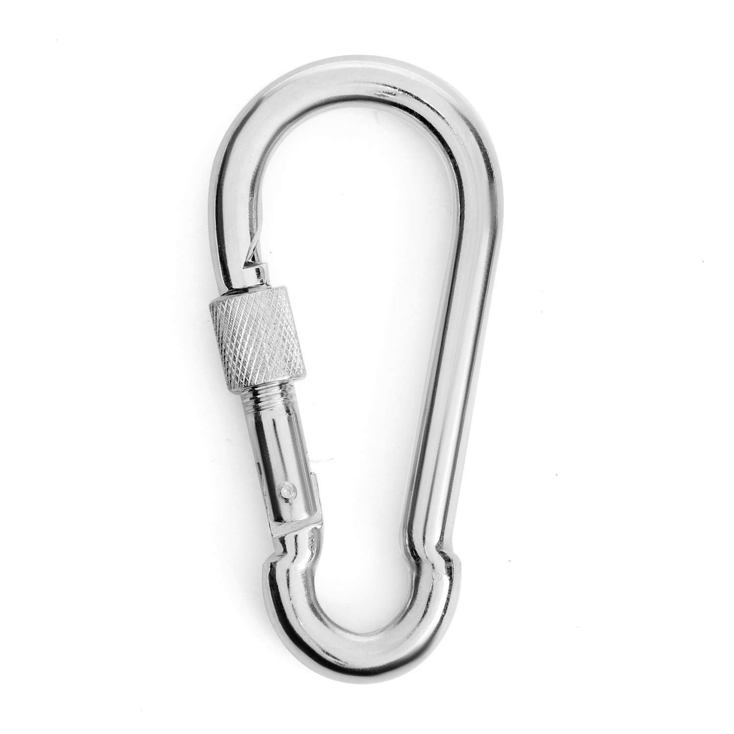 Карабин монтажный Тундра krep с фиксатором 10*100мм - фото 2