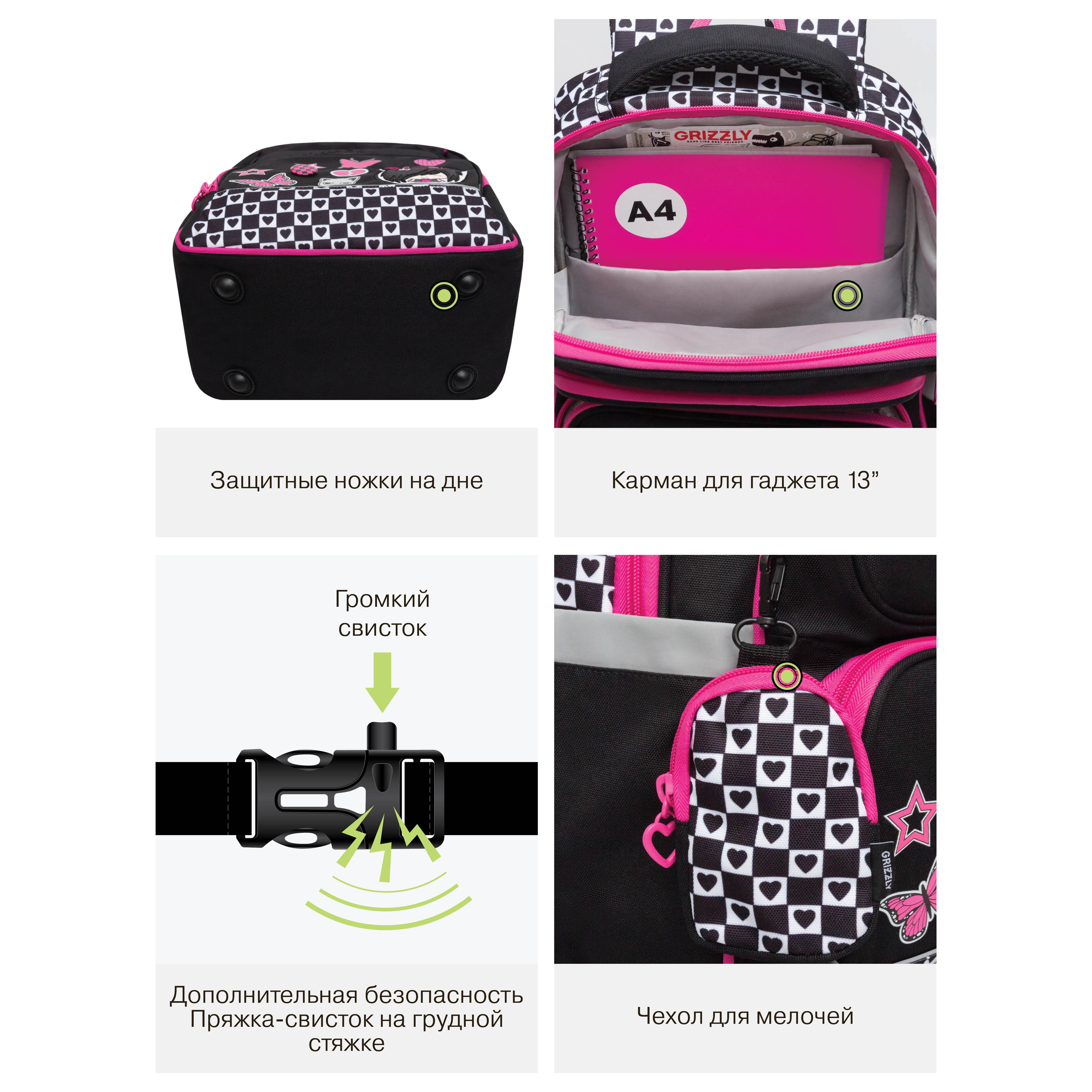 Рюкзак Grizzly Анимэ - фото 13