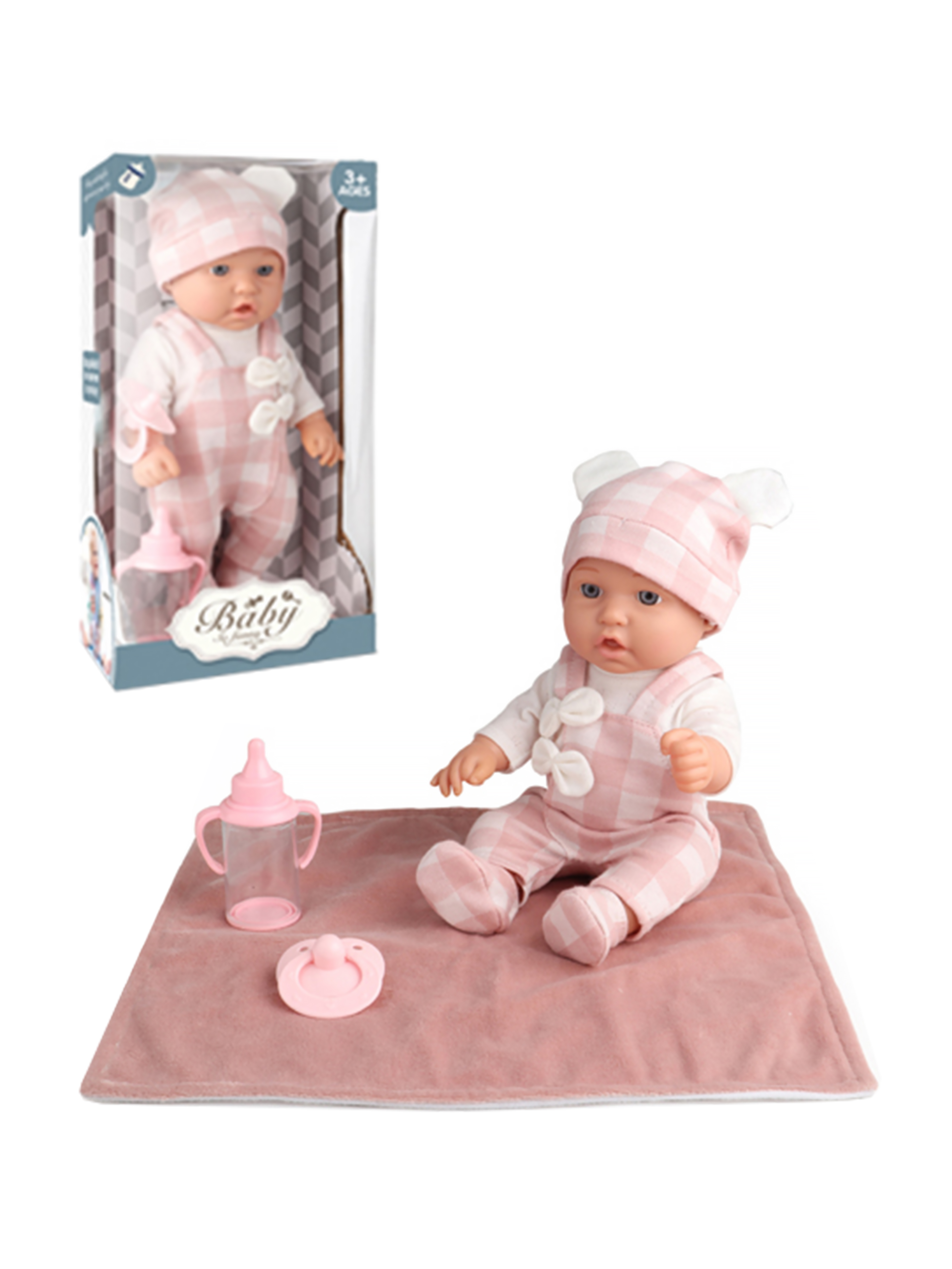 Кукла пупс Наша Игрушка 656204 - фото 1