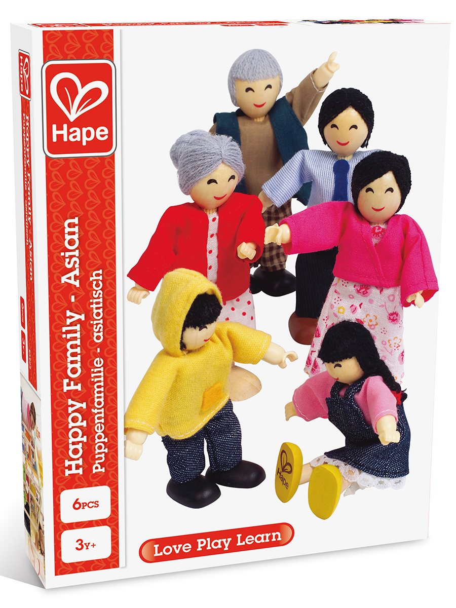Кукла мини Hape Счастливая семья E3502_HP - фото 13