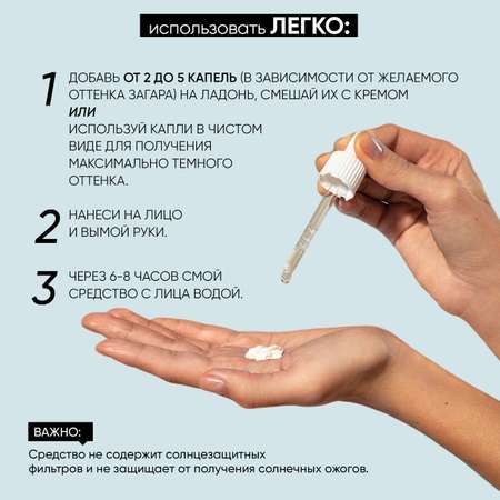 Сыворотка BEAUTIFIC TAN DROPS 30 мл