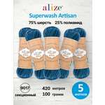 Пряжа для вязания Alize 100г 420м 5шт