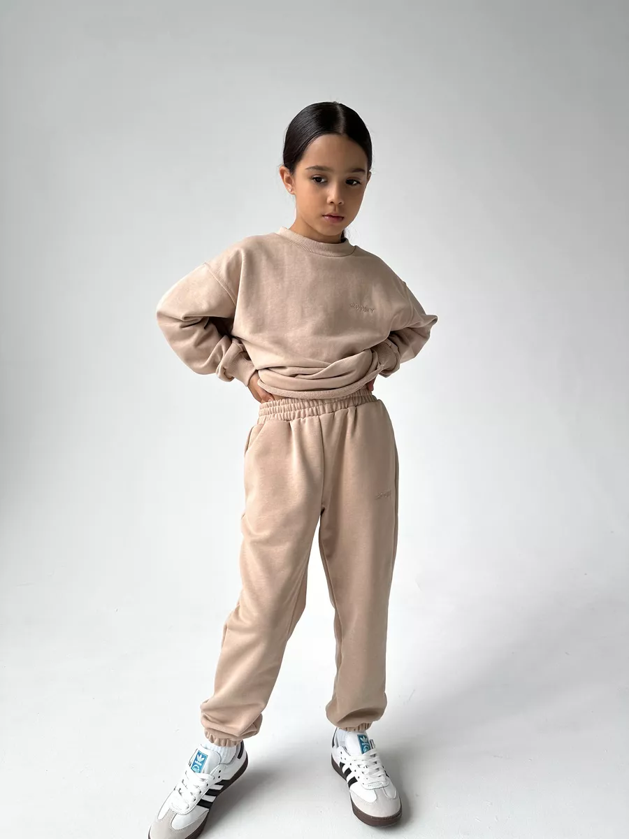Брюки ROOMY ESSENCE COMFYjog/beige - фото 1